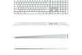 Apple Magic Keyboard met Numpad + Magic Mouse 2 Zilver