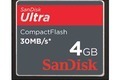 SanDisk CompactFlash Ultra 4GB 30MB/s (CF-kaart)