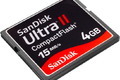 SanDisk CompactFlash Ultra 4GB 15MB/s (CF-kaart)