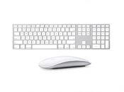 Apple Magic Keyboard met Numpad + Magic Mouse 2 Zilver