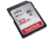 SanDisk Ultra 32 GB SDHC 80MB/s Class 10 SD-kaart