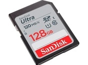 SanDisk Ultra 128 GB SDXC 120MB/s Class 10 SD-kaart