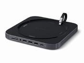 Satechi Aluminum Mac Mini Stand Hub Space-Gray