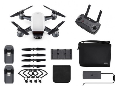 DJI Spark Alpine White - Fly More Combo