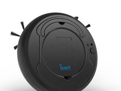 BowAI Smart Robotstofzuiger - Zwart - Intelligente Automatische Robot Stofzuiger - Stofzuigen, Vegen en Dweilen