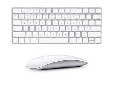 Apple Magic Keyboard + Apple Magic Mouse 2 Zilver