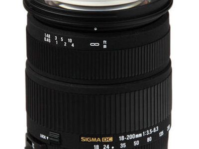 Sigma 18-200mm f/3.5-6.3 DC OS (voor Canon)