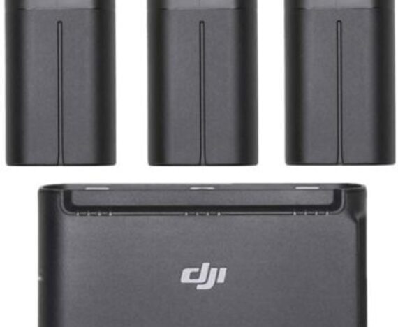 Triple-pack DJI Mavic Mini Intelligent Flight Battery + Charging-hub