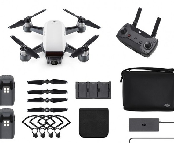 DJI Spark Alpine White - Fly More Combo