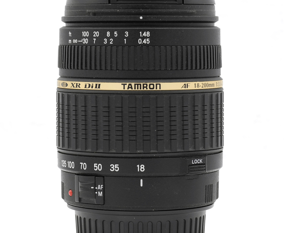 Tamron AF 18-200mm f/3.5-6.3 XR Di-II LD ASP voor Canon