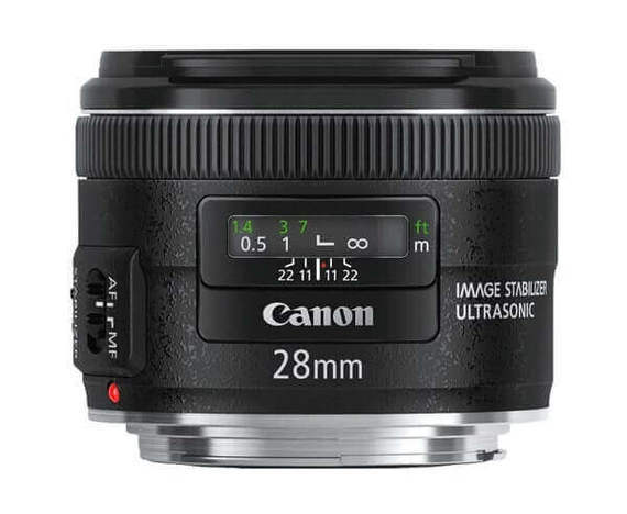 Canon EF 28mm f/2.8 IS USM
