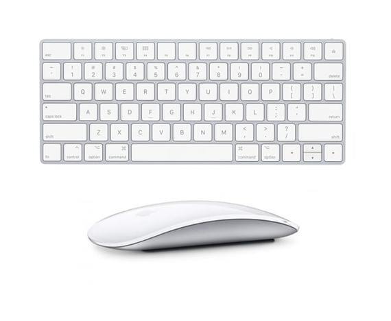 Apple Magic Keyboard + Apple Magic Mouse 2 Zilver