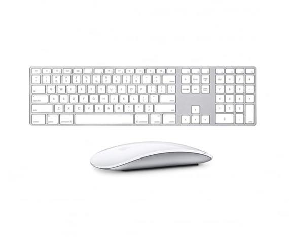 Apple Magic Keyboard met Numpad + Magic Mouse 2 Zilver