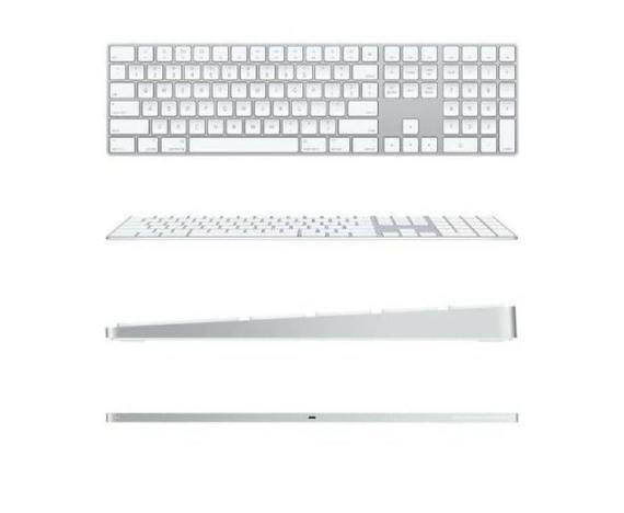 Apple Magic Keyboard met Numpad + Magic Mouse 2 Zilver