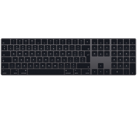 Apple Magic Keyboard met Numpad - Space Gray (toetsenbord)