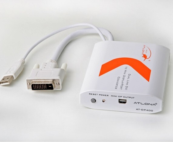 Atlona AT-DP400 Dual Link DVI to Mini DisplayPort Converter