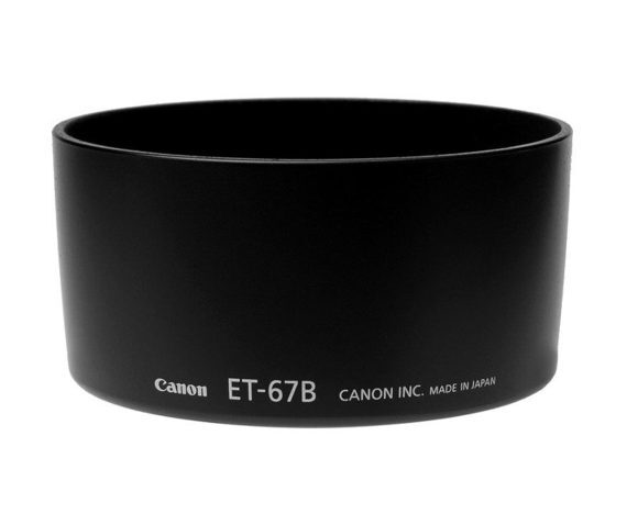 Canon ET-67B zonnekap voor Canon EF-S 60mm f/2.8 Macro USM