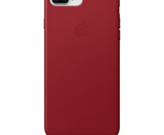 Apple iPhone 8 Plus/7 Plus Leather Case (Product) Red