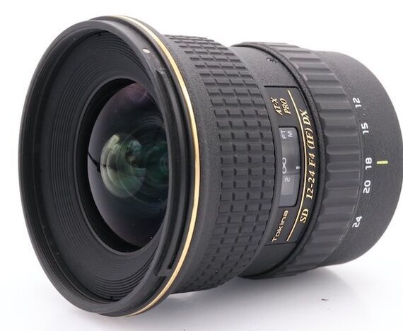 Tokina 12-24mm f/4 AT-X Pro SD IF DX (voor Canon)