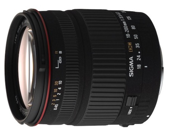 Sigma 18-200mm f/3.5-6.3 DC (voor Canon)
