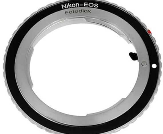 Fotodiox Lens Mount Adapter Nikon F naar Canon EOS (EF, EF-S)