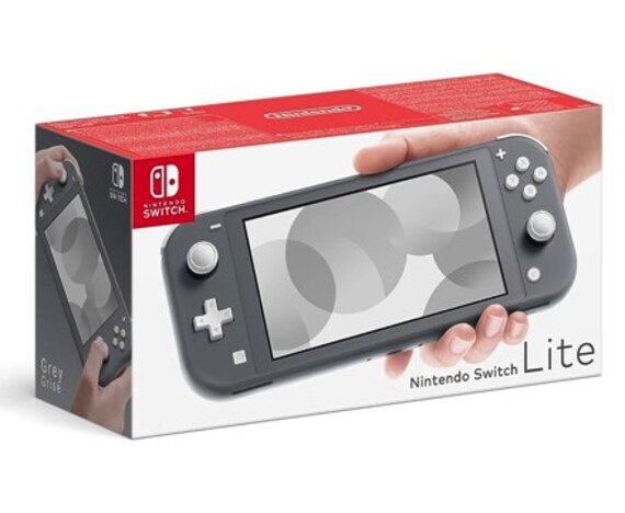 Nintendo Switch Lite (Grijs) met Zelda hoes