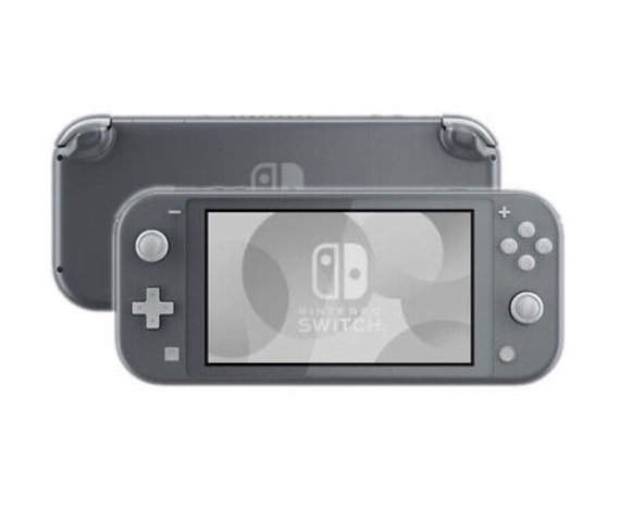 Nintendo Switch Lite (Grijs) met Zelda hoes