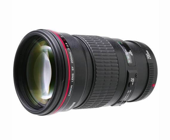 Canon EF 200mm f/2.8 L II USM + ET-83BII zonnekap