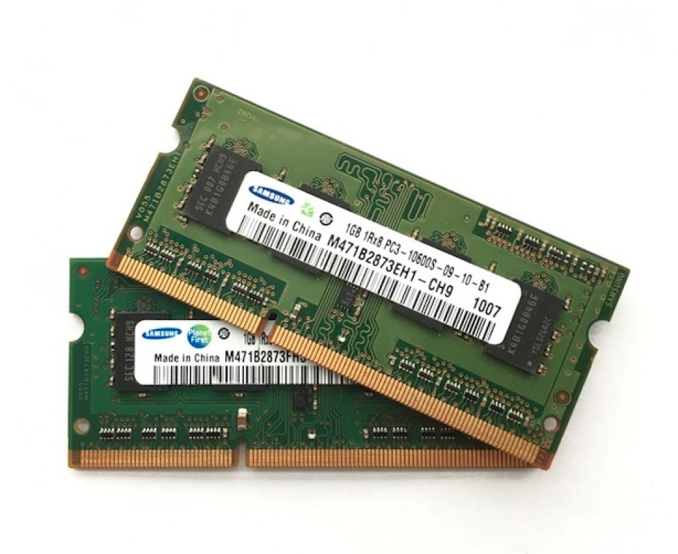 Taiko buik eer Oplossen Samsung 2x 1GB 1Rx8 PC3 - 10600S geheugen