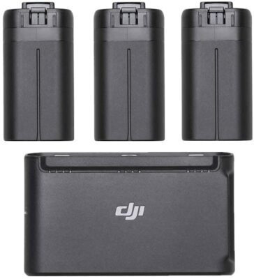 Triple-pack DJI Mavic Mini Intelligent Flight Battery + Charging-hub