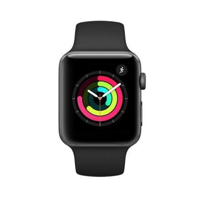 Apple Watch Series 3 42mm Space Gray (Black Sport Band)