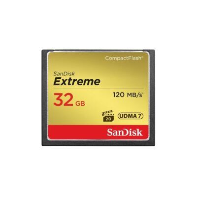 SanDisk CompactFlash Extreme 32 GB 120 MB/s UDMA (CF-kaart)
