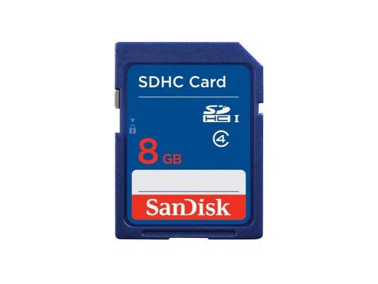 SanDisk 8 GB SDHC Class 4 SD-kaart