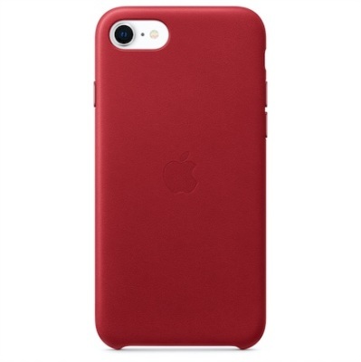 Apple iPhone SE/8/7 Leather Case (Product) Red