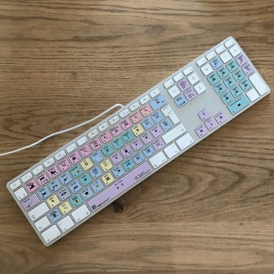 Apple USB Keyboard voor Final Cut Pro (Logickeyboard)