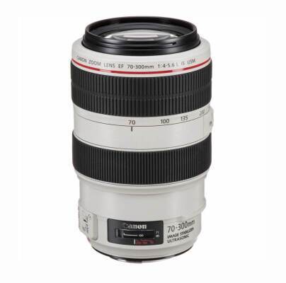 Canon EF 70-300mm f/4-5.6 L IS USM + ET-73B zonnekap