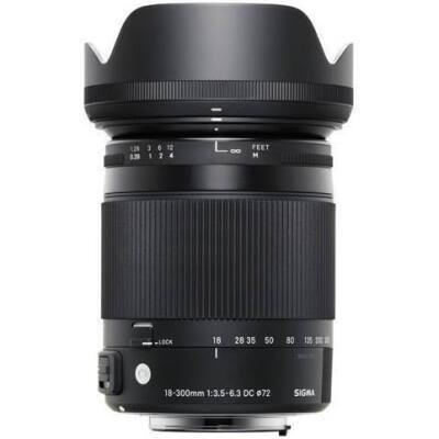 Sigma 18-300mm f/3.5-6.3 DC Macro OS HSM Contemporary (voor Canon)